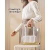 Travel Jewelry Case, Travel Jewelry Box Organizer with Mirror, Stitching, Portable - 2 of 4