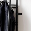 Hall Tree with 5 Hooks & Shoe Bench, Steel Frame Entryway Organizer for Living Room, Bedroom - 4 of 4