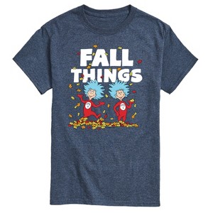 Men's - Dr. Seuss - Fall Things Short Sleeve Graphic T-Shirt - 1 of 4