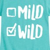 Girls' - Instant Message - Mild Wild 2 Fitted Short Sleeve Graphic T-Shirt - 2 of 4