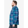 KingSize Men's Big & Tall Signature Plaid Flannel Shirt - 4 of 4