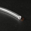 Unique Bargains PVC Flexible Air Water Plumbing Pipe with Clamps 10 ft Clear - 3 of 4