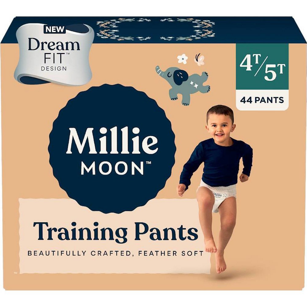 Photos - Nappies Millie Moon Unisex Training Pants - 4T-5T - 44ct