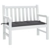 vidaXL Garden Bench Cushion Anthracite Oxford fabric (100% polyester) - 3 of 4
