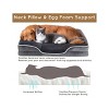 LAOTIES Orthopedic Dog Bed For Large Dog,Brown Egg Crate Foam Sofa With Washable Cover Joint Support - 4 of 4