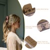 Unique Bargains Women's Highland Cattle Hair Clips 3 Pcs - 4 of 4