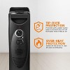 R.W.FLAME Oil Filled Radiator Heater, Adjustable Thermostat, 3 Heat Settings, Portable Quiet Heater with Tip-over & Overheating Functions, BLACK - 4 of 4