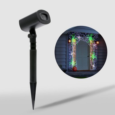 Philips LED Green/White Spider Web Archway Projector Halloween Special Effects Light