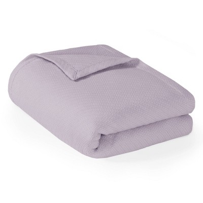 King Liquid Cotton Bed Blanket Lilac : Target