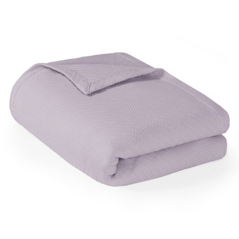 Purple cotton blanket new arrivals