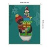 Amanti Art 23"x28" Christmas Penguin Gifts by Fab Funky Framed Canvas Wall Art Print - 4 of 4