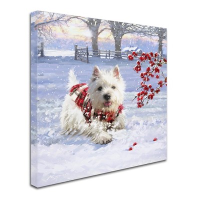 Trademark Fine Art -The Macneil Studio 'Westie Fun' Canvas Art