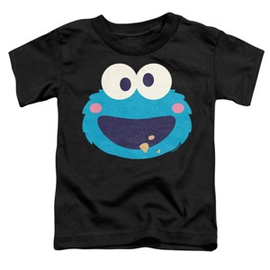 Toddler Boys' Sesame Street Cookie Monster Kawaii Face T-Shirt - 1 of 3