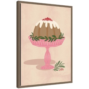 Kate & Laurel All Things Decor Sylvie Framed Canvas Sweet Treats by Nikita Jariwala - 1 of 4