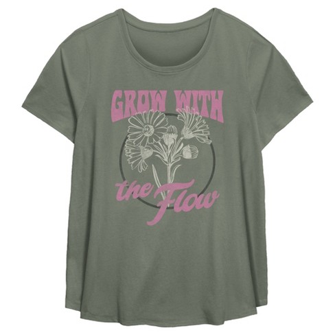 Women's Lost Gods Grow With the Flower T-Shirt - image 1 of 3