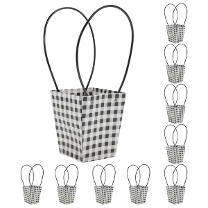 Unique Bargains Florist Gift Packaging Bags for Birthday Teachers' Day Mother's Day Wedding 10 Pcs - 1 of 4