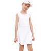 Girls Tennis Golf Dress Outfit Sleeveless Tank Top and Skorts Sets Sport Skirt with Shorts - 2 of 4