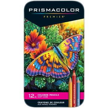 Prismacolor Verithin Colored Pencils, Assorted Popular Colors, Set Of 24 :  Target