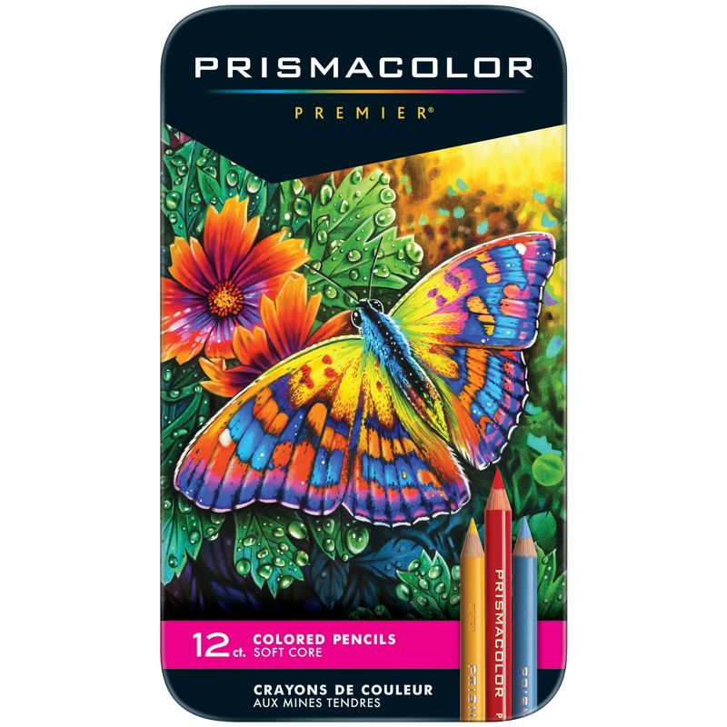 Prismacolor Premier Colored Pencils, Assorted Colors, Set of 12, 1 of 4