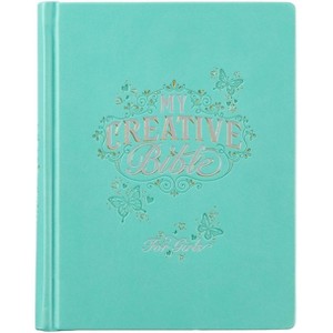 ESV My Creative Bible for Girls Faux Leather Hc, Teal - (Hardcover) - 1 of 1