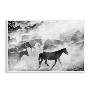 Stupell Industries Dusty Road Horse Photograph Framed Giclee Art - 1 of 4