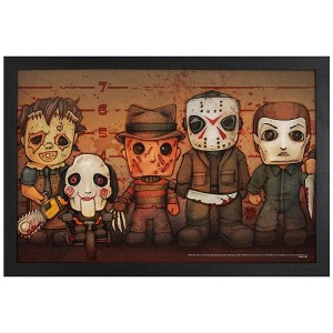 Pyramid America Big Chris - Killer Line Up Wall Framed - 1 of 1