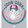 Girl's WWE John Cena Never Give Up Logo T-Shirt - 2 of 4