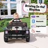 Licensed Shelby GT350 12V Toddler Ride on Toys Cars, Kids Electric Vehicle w/Remote Control, Soft Start, Rear Suspension, Bluetooth, 3 Point Safe Belt - 2 of 4