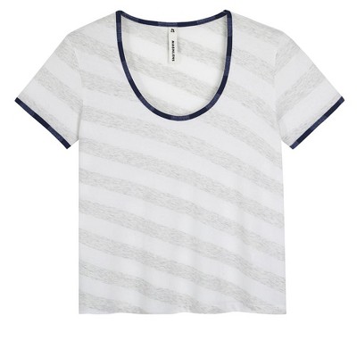 Spruce Fashion Stripe Bias Tee