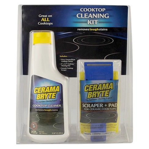 Range Kleen Cerama Bryte Stovetop Cleaning Kit Set Of 3 Target