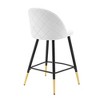 Modway Cordial Performance Velvet Dining Counter Stools - 4 of 4