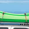 Ratchet Strap and Bungee Cord Kit – Set of Four 15’ 1500LB Break Strength Cargo Straps and Ten 18” Cords for Moving, Trucks, or Roof Racks by Stalwart - 2 of 4