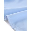 INSPIRE CHIC Women's Elegant V Neck Long Sleeve Office Work Satin Shirt - 4 of 4