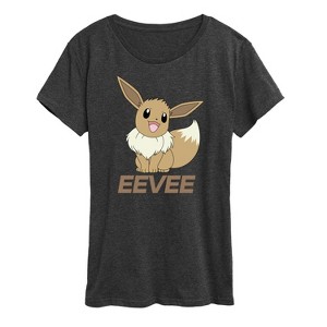 Women's - Pokémon - Pastel Eevee Short Sleeve Graphic T-Shirt - 1 of 4