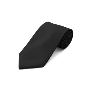 Men's Classic Solid Color Wedding Neck Tie - 1 of 4