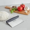 Cuisinart Stainless Steel Measure Marks Food Scrapper: Kitchen Gadget with Soft-Grip Handle & Dishwasher-Safe Design - 2 of 3