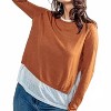 Women's Layered Pullover Sweater - Urban Daizy S - 2 of 2