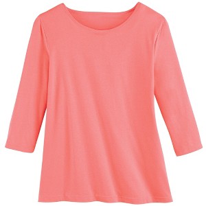 Collections Etc 3/4 Sleeve Top - 1 of 4