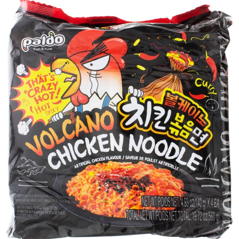 Paldo Volcano Chicken Noodles - 4.93oz, 2 of 7