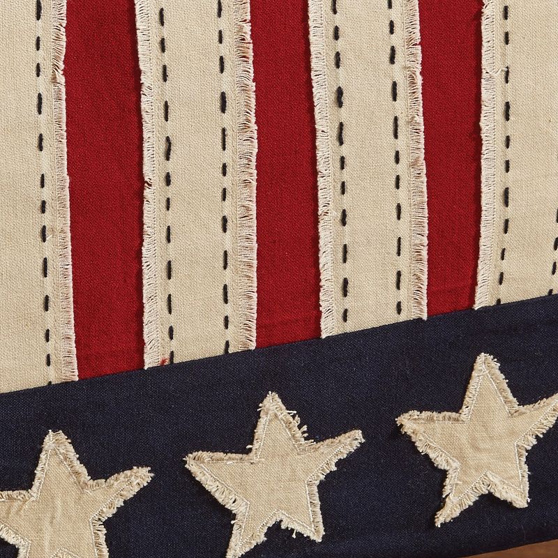 Park Designs Red Star Spangled Table Runner 36''L, 3 of 4