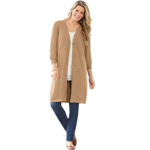 Woman Within Perfect Cotton Duster - 1 of 4