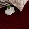 Hauteloom Heavenly Solid Beige Plush Rug - 4 of 4