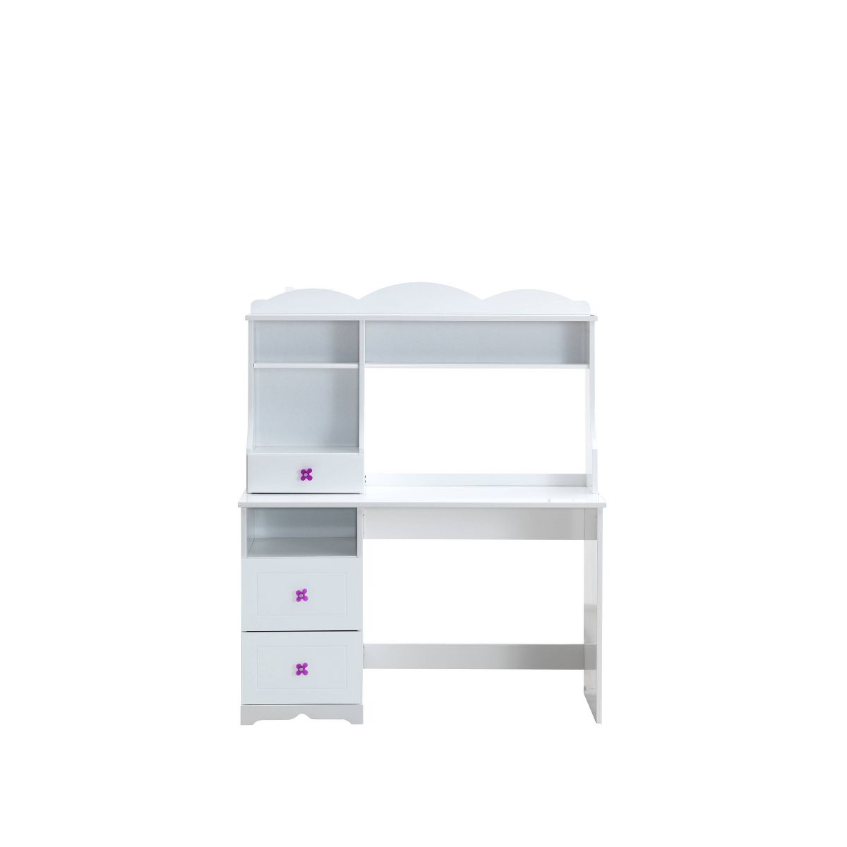 Meyer Desk Table White - Acme Furniture - thumbnail 2