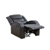 MAYEERTY Power Recliner Chair, Electric Faux Leather Reclining Chair with Adjustable Backrest for Living Room, Black - 4 of 4
