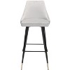 Zuo Piccolo Barstool Gray - 2 of 4