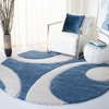 Florida Shag SG474 Power Loomed Area Rug  - Safavieh - 2 of 3