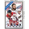Trends International NHL Washington Capitals - Alex Ovechkin All-Time Leading Goal Scorer Framed Wall Poster Prints - 3 of 4