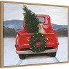 Amanti Art 28"x23" Christmas in the Heartland IV No Bow James Wiens Framed Canvas Wall Art - 2 of 4