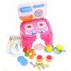 JuzToys Realistic Pretend Kitchen Set for Kids – Cooking Toys with Lights and Sounds, Portable Kitchen Playset with Play Food Toys - 4 of 4