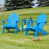 Arceso Kids HDPS Adirondack Chair, WeatherResistant, Low Maintenance, Easy to Assemble,for Fire Pit, Balcony, Backyard - 2 of 4